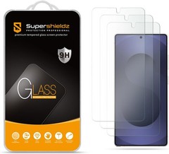 3 Pack of Bubble-Free Tempered Glass Screen Protectors for Samsung Galaxy S24