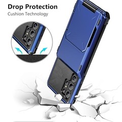 Samsung Galaxy S24 Ultra Wallet Case with Card Holder, Shockproof Flip Cover, Na