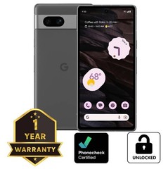 Google Pixel 7a – 128 GB – Charcoal (Unlocked) Smartphone – Very Good