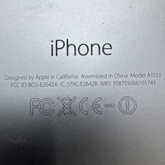 *for parts or repair* Lot of 3 iPhones 5(a1429) 5s(a1533) 5c(a1532)