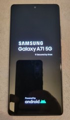 USED – Samsung Galaxy A71 5G SM-A716U 128GB Prism Bricks Black – T-Mobile Locked
