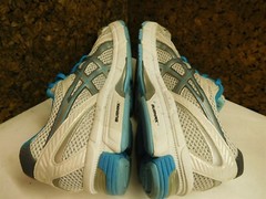 Asics Gel Exalt T379N Size Us 8.5 Blue Gray Women Running Shoes FAST SHIP