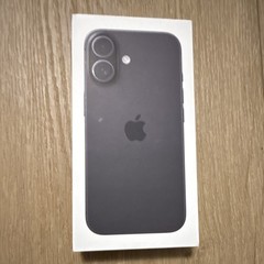 Original box – Apple iPhone 16 Black 128GB (iPhone not included)