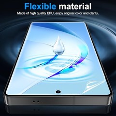 3 Pack Screen Protector HD Clear Self-Healing Invisible Film Scratch-Resistant