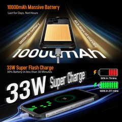 Blackview BV8900 Thermal Imaging Rugged Smartphone 16GB+256GB 10000mAh Android13