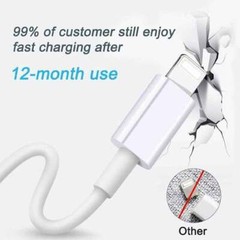 3FT USB-C Cable PD Fast Charger 20W Wall Adapter Phone for Apple 14 13 12 11 X