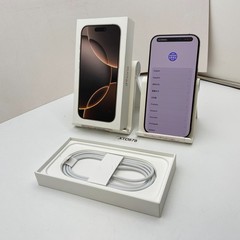 Apple iPhone 16 Pro – 128GB – Desert Titanium (Unlocked) – Open Box