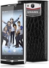 METAL & LEATHER UHANS U100 4.7″ IPS 16GB ROM DUAL SIM LEATHER & METAL SMARTPHONE