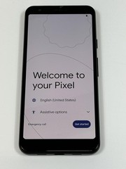 Google Pixel 3a 64GB (T-Mobile) G020G Clearly White – Glass Cracked