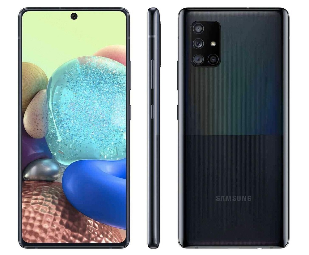 Samsung Galaxy A71 5G 6.7” Verizon Only 128 GB – Black – Fair (Heavy Burn)