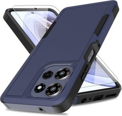 for Moto G Power 2026/2025 Case with HD Screen Protector, Heavy Duty Cell Phone