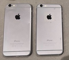 As-is Defective Lot of 2 Apple iPhone 6 A1549 A1586 – 16GB – Space Gray