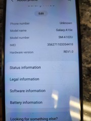 Samsung Galaxy A10e – 32 GB – Black (U.S. Cellular)