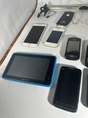 Smartphones – Lot of 10 + others Android Samsung LG iPhones And Other Brands