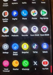 Oneplus phone in good condition with TikTok .