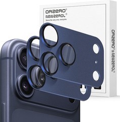 Blue Matte Metal Alloy Camera Lens Protector – 2 Pack for iPhone 17 Pro Max