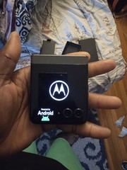 Motorola Razr Foldable Smartphone Black Android Mobile Phone Stylish Design