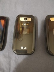 LG True B460 Black Flip Phone (Cricket) B470 (At&T) Lg800g (TracFone)