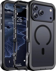 Magnetic for iPhone 17 Pro Max Case, Military Grade Drop Protection, Heavy Duty