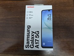 Samsung Galaxy A17 5G – 128 GB – Black (Verizon Prepaid Only) – New – Sealed