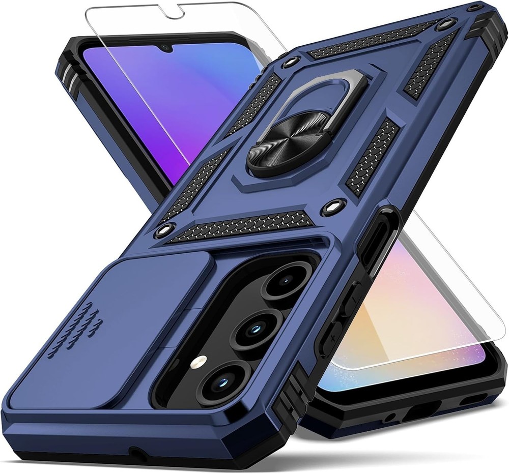 For Samsung Galaxy A16 5G Case with 10 ft Military Grade Hybrid Hard Protection