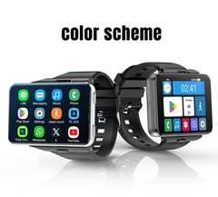 2.88″ Larger Screen 4G Smart Watch Android 11 Dual Camera WIFI GPS SIM Support