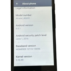 Alcatel 4060O Cricket Android Phone 4G LTE Smartphone Clean IMEI