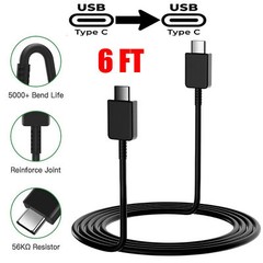 45W USB C Super Fast Wall Charger & 6FT Cable For Samsung Galaxy S25 S24 S23