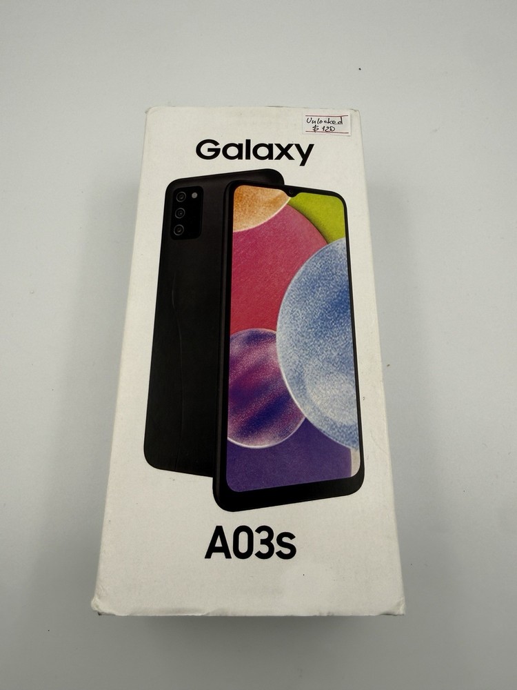 Samsung Galaxy A03s 32GB Black Factory Unlocked 6.5in 3GB RAM SM-A037U