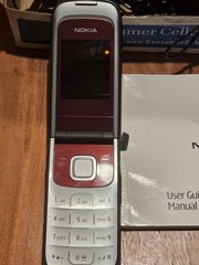 Original Nokia 2720 Foldable 1.3 Megapixel 2G Unlocked Music Phone Wirh Extras