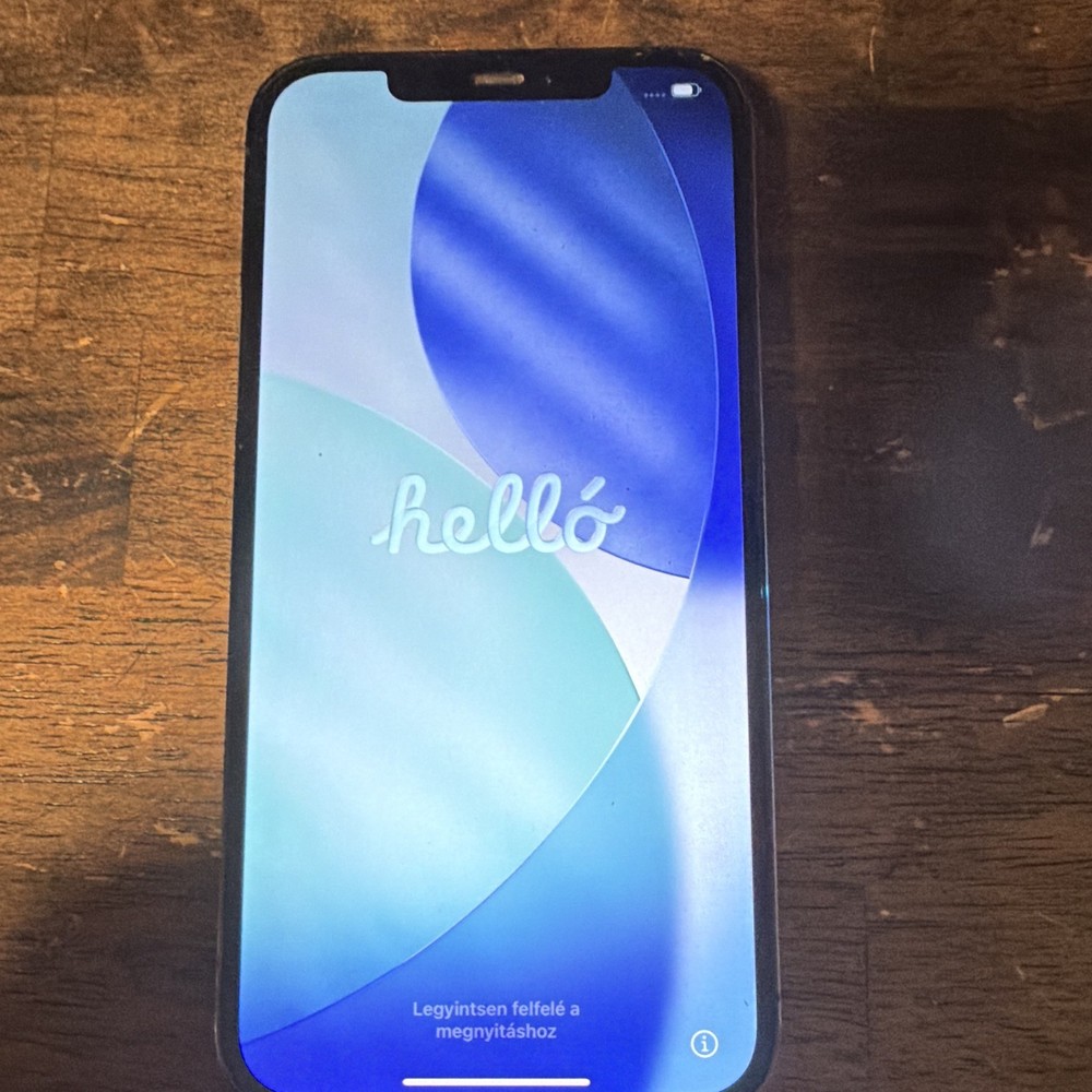 Apple iPhone 12 Pro Smartphone Pacific Blue Bar Style 12MP Camera