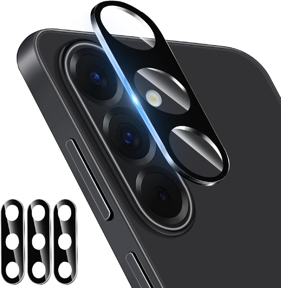 Dengduoduo 3 Pack Camera Lens Protector for Samsung Galaxy A17, Tempered Glass C