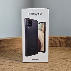 Samsung Galaxy A12 SM-A125U 32GB Black Unlocked with Box Cell Phone
