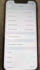 Apple iPhone 13 Mini 128GB RED Unlocked