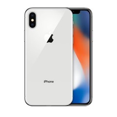 Apple iPhone X 256GB (Fully Unlocked) A1865 Silver – FAST FREE SHIPPING!