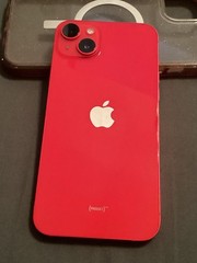 Apple iPhone 14 Plus – A2632 – Unlocked – 128GB – Red With 6 Cases