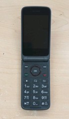 TCL T440W Flip 4 5G, 32GB, Gray, Flip Phone, (Metro), Open Box(New), No Card Sim