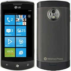 LG E900 Optimus 7 Smartphone 3G HSDPA 900 / 1900 / 2100 Windows TouchScreen