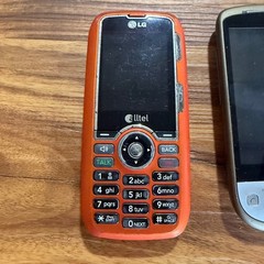 Vintage Cell Phone Lot of 5 Samsung LG HTC Alltel Verizon Flip Phones Untested