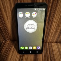 Alcatel One Touch Jitterbug – A622GL – Black – 8GB Great Call