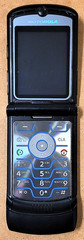 Motorola RAZR / Razor V3a – Black ( CDMA ) Cellular Flip Phone – Very Rare Color