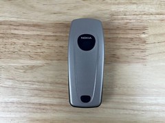 Nokia 6010 – Silver and Blue Cellular Phone *READ*