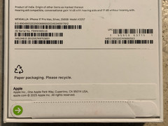 Brand New Apple iPhone 17 Pro Max – 256 GB – Silver – Unlocked – Model A3257