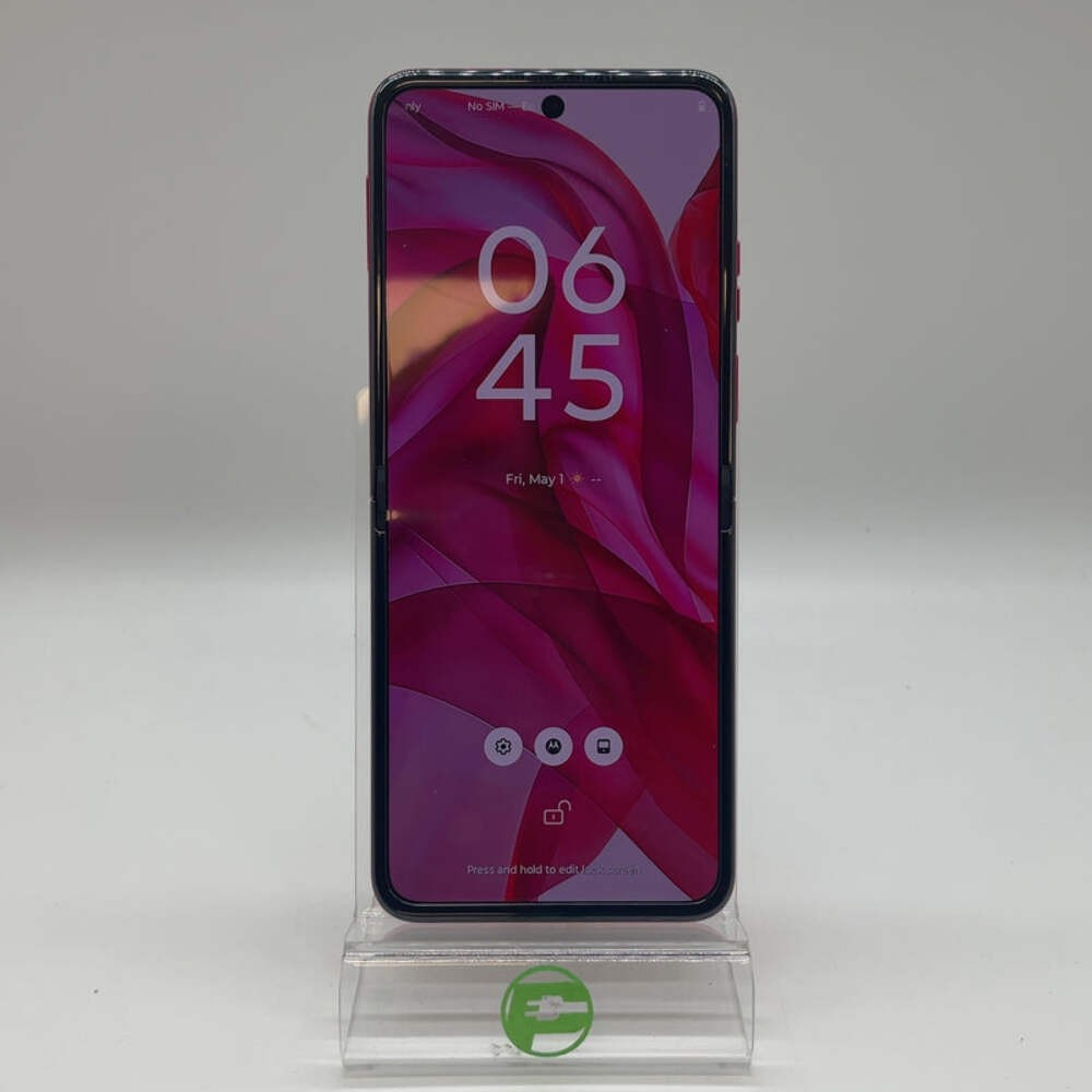 Factory Unlocked Motorola RAZR+ 2024 256GB 16 Red XT2451-1