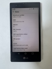 LG K8V VS500PP 16GB Black Verizon Android Smartphone – tested & working – *USED*
