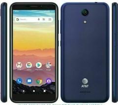 New AT&T CALYPSO (U318AA) 16GB 5.5″ Blue Android 10 LOCKED Smartphone