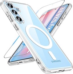 6.86 Inch Case & Tempered Glass Screen Protector for Galaxy S25 Ultra Shockproof