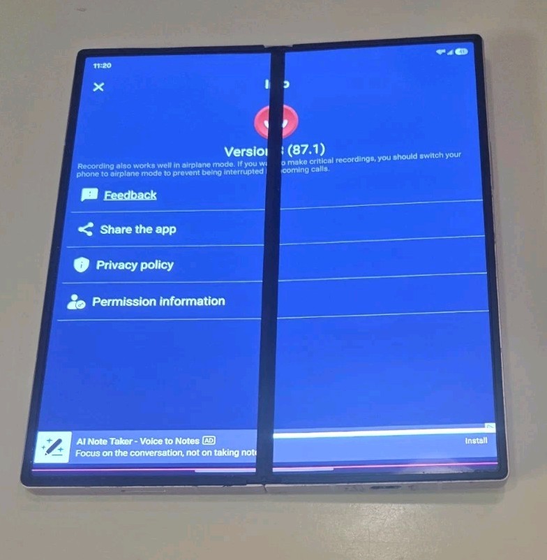 Samsung Galaxy Z Fold 6 5G UNLOCKED Damaged Screen SM-F956U1