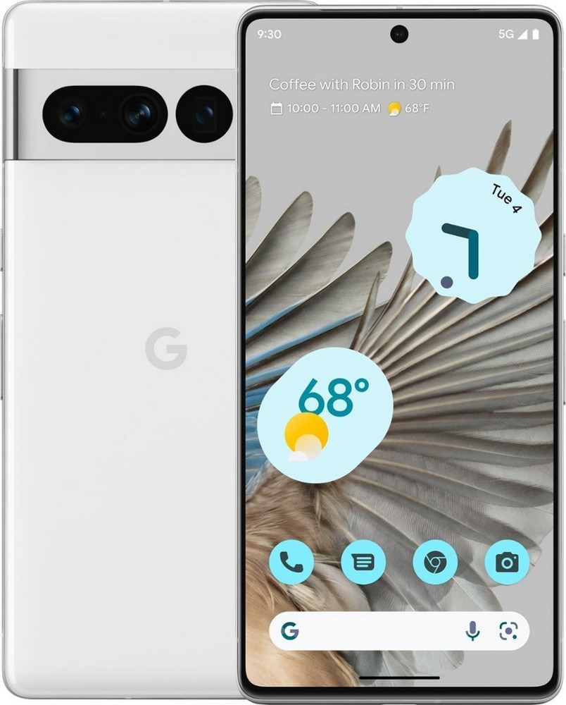 Google Pixel 7 Pro, Fully Unlocked, 128GB, White, 6.7 in Screen, Grade B-, GE2AE