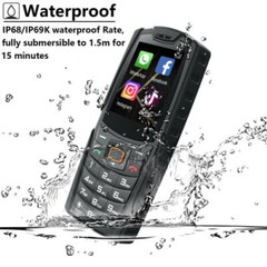 AGM M7 4G Outdoor Jobsite 2.4′ TouchScreen Seniors Mobile Phone Buttons